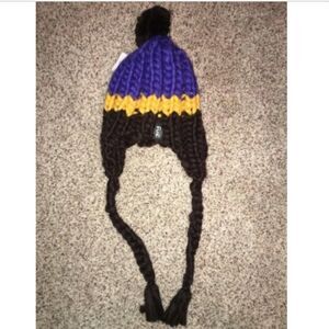 Fur Headwear By Turtle Fur Hat Ear Flaps NWT